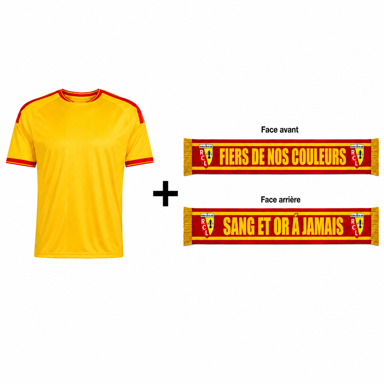 Pack supporter maillot + écharpe